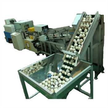 Automated baseball softball processing machine