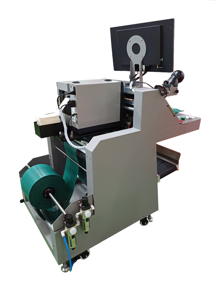 Automated industrial material processing machine