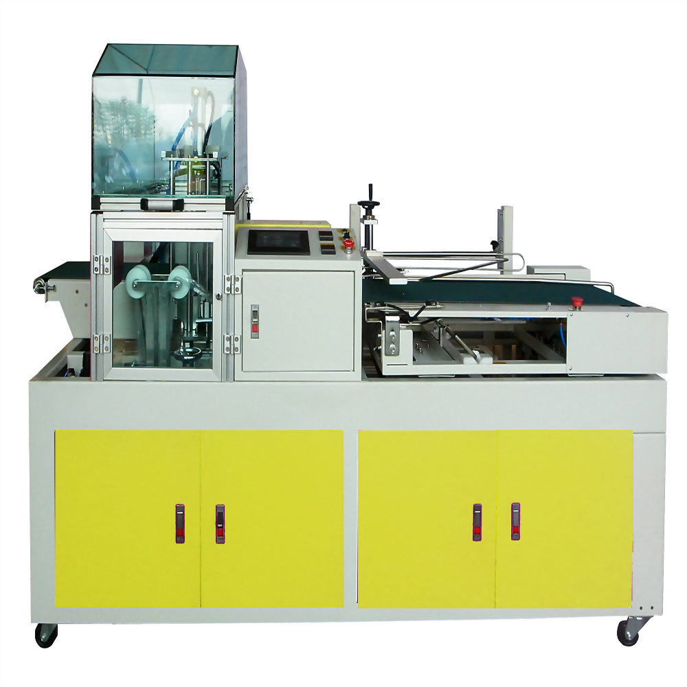 Automated industrial packaging processing machine