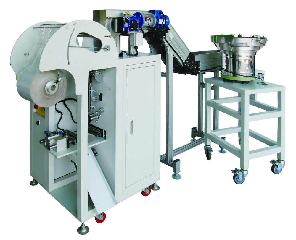 Automated packaging machine vibratory feeder