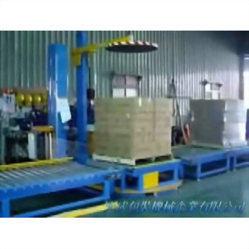 Automated pallet stretch wrapping machine factory