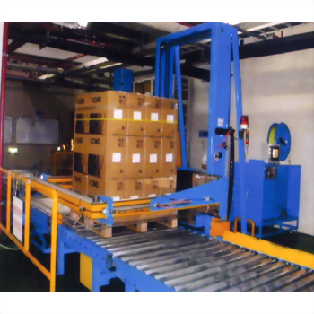 Automated pallet wrapping system warehouse logistics