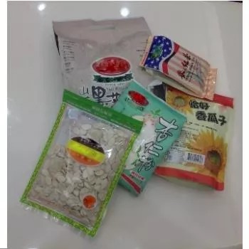 使用立式製袋充填封口機包裝的食品範例