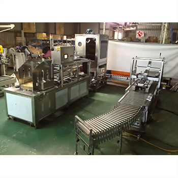 Industrial automated packaging processing line stainless steel conveyor
