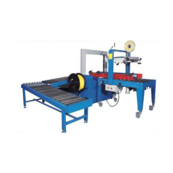 Industrial carton sealing packaging machine roller conveyor