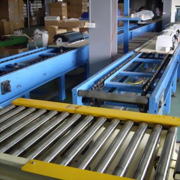 Industrial factory conveyor belts material handling