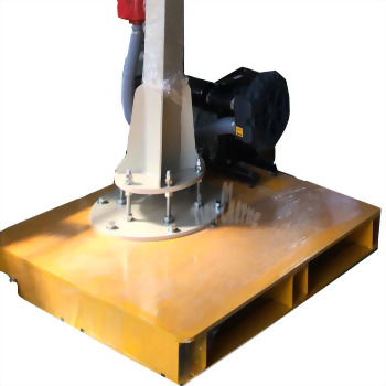 Industrial machine base motor support