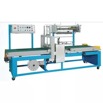 An integrated conveyor belt system ensures smooth, automated product handling.