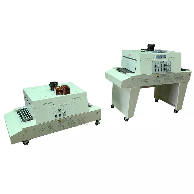 Control panel and components of the Tian Cherng shrink packing machine