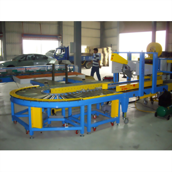 Industrial packaging machine conveyor wrapper factory