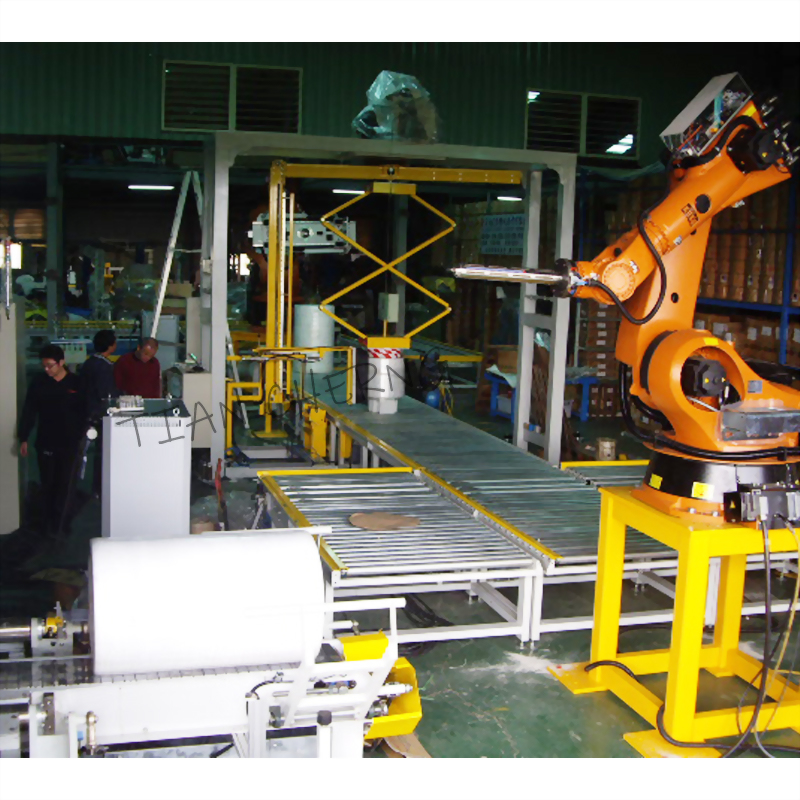 Industrial robot conveyor automation factory