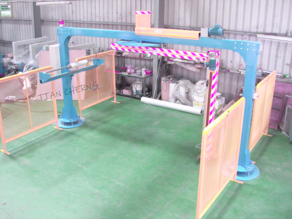 Industrial stretch wrapper machine tian cherng factory