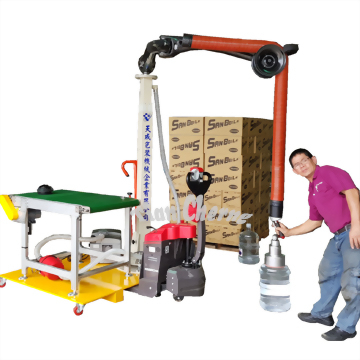 Industrial vacuum lifter demonstration tiancheng machinery