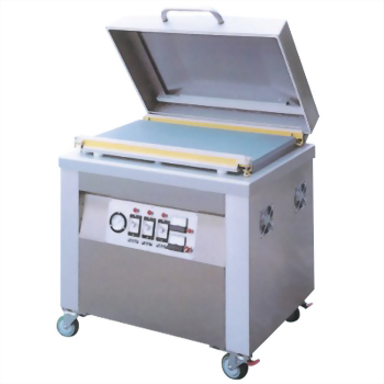 Industrial vacuum packaging machine open lid