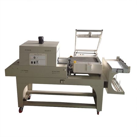 2-in-1 Sealing and Shrink Packing Machine - The TC-45/45 2-in-1 auto sealing and shrink packing machine, showcasing its durable construction and control panel.