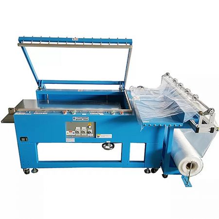L-Type Sealer - Front view of the TC-50/40A L-Type Auto Sealer, a pneumatic packaging machine for industrial applications.
