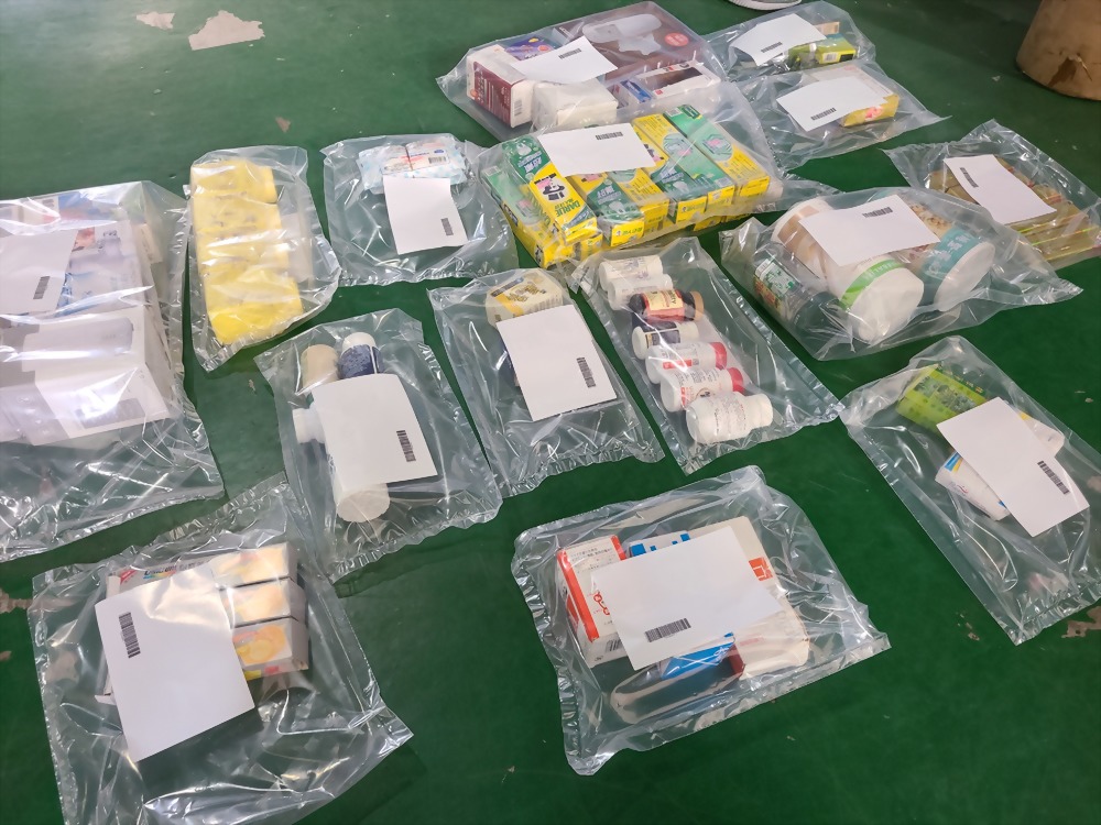 Packaged consumer goods barcode inventory
