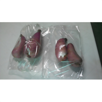 Packaged red sweet potatoes
