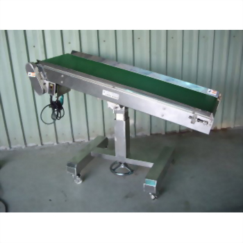 Portable adjustable green conveyor belt stainless steel