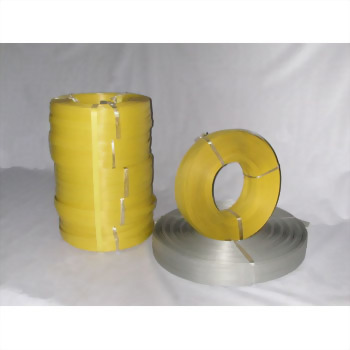 Strapping rolls yellow grey packaging material