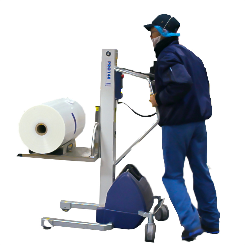 Tami pro140 mobile roll lifter operator