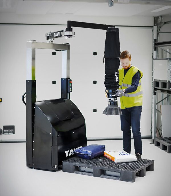 Tawi vacuum lifter worker material handling warehouse