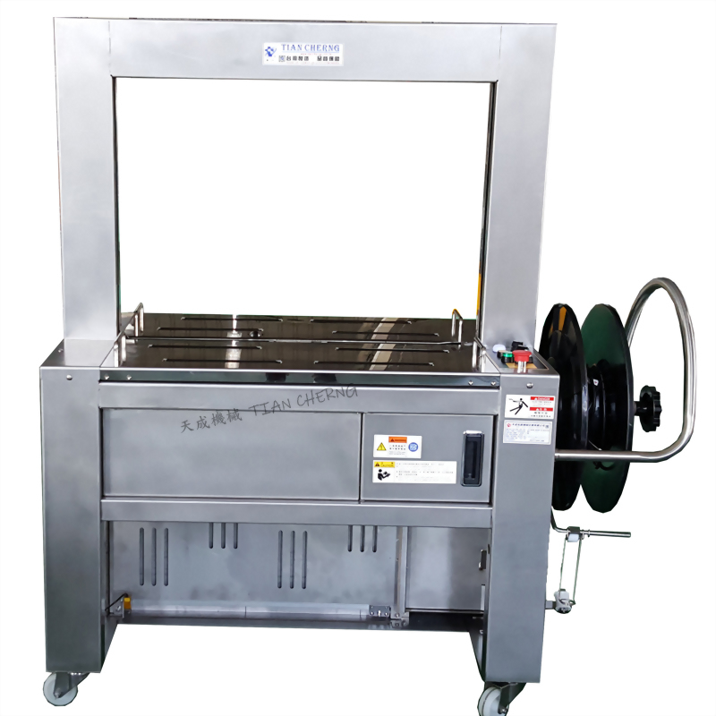 Tian cherng automatic stainless steel strapping machine