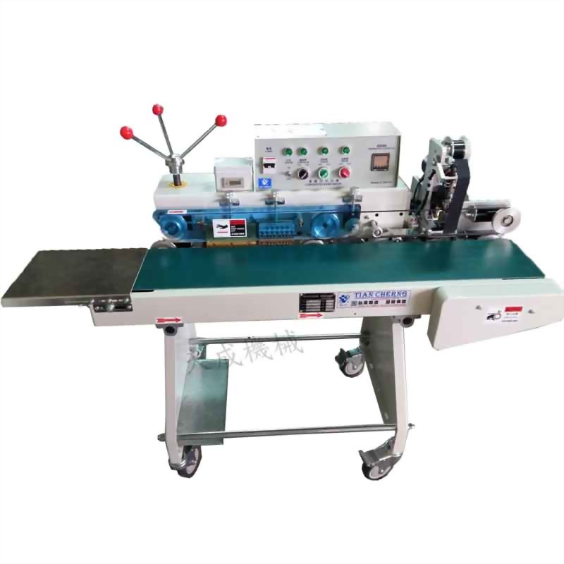 Tian cherng industrial continuous band sealer packaging machine