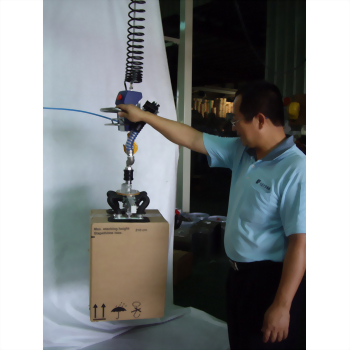 Vacuum lifter package handling demonstration