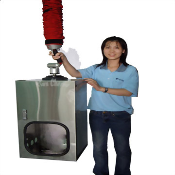 Vacuum lifter stainless steel box demonstration